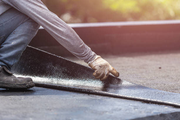 Professional Interior Drainage System technician working in Parker City, IN